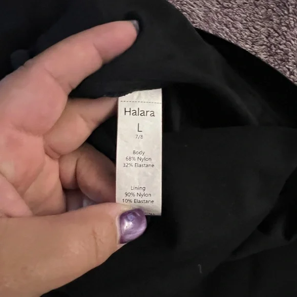 HALARA Black Leggings - Picture 3 of 3